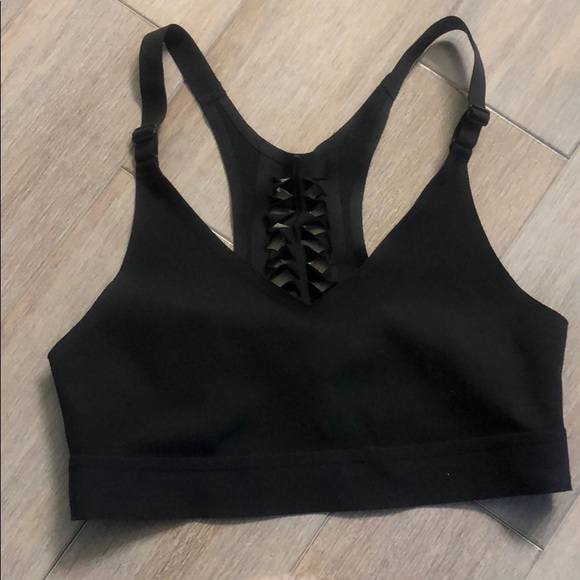 Black Sports Bra - Picture 1 of 3